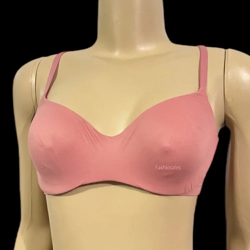 Victoria’s Secret Incredible Supersoft Smooth Unlined Demi Bra dusty pink